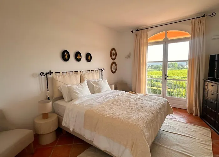 Fee - Splendide Vue - 5min Pied De La Privee Villa Grimaud